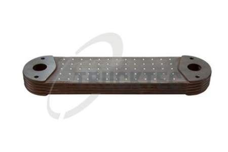 Truck engine oil cooler