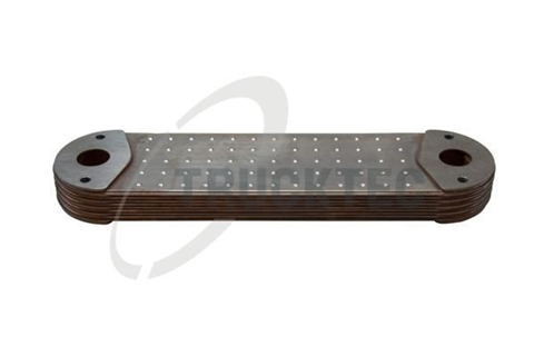 Truck engine oil cooler