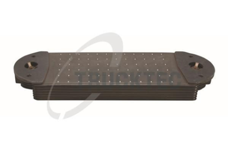 Truck engine oil cooler