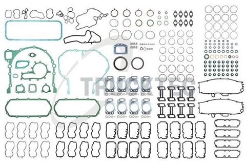 Truck full gasket set, engine