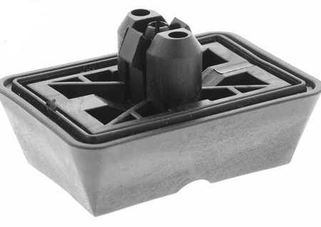 Jack Support Plate, Front and Rear