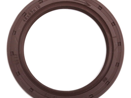 Crankshaft seal frontal sided