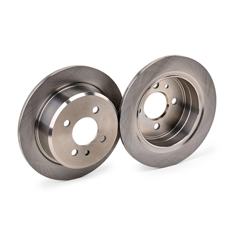 Brake disc for BMW 3 Series Rear Axle, 258x10mm, 4x100, solid