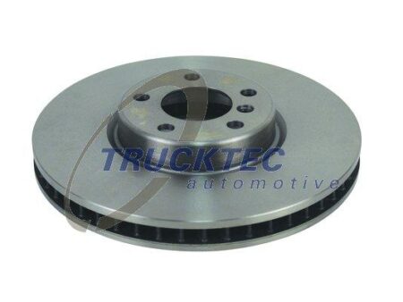 Brake disc for BMW 7 Series, 5 Series, 6 Series Front Axle Right, 348x36mm, 5x120, Vented