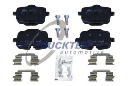Brake pad set Rear Axle