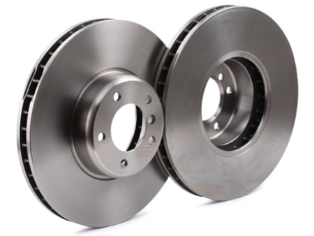 Brake disc for BMW 5 Series, 6 Series Front Axle, 348x36mm, 5x120, internally vented