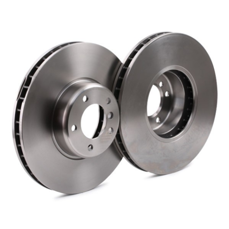 Brake disc for BMW 5 Series, 6 Series Front Axle, 348x36mm, 5x120, internally vented