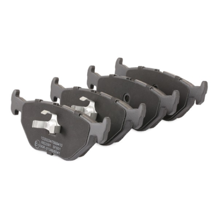Brake pad set Rear Axle