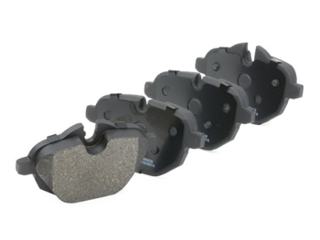Brake pad set Rear Axle