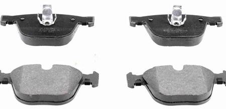 Brake pad set for BMW X5, X6 Rear Axle