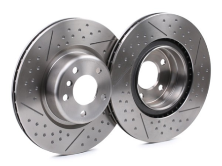 Brake disc Rear Axle, 345x24mm, 5x120, perforated/vented