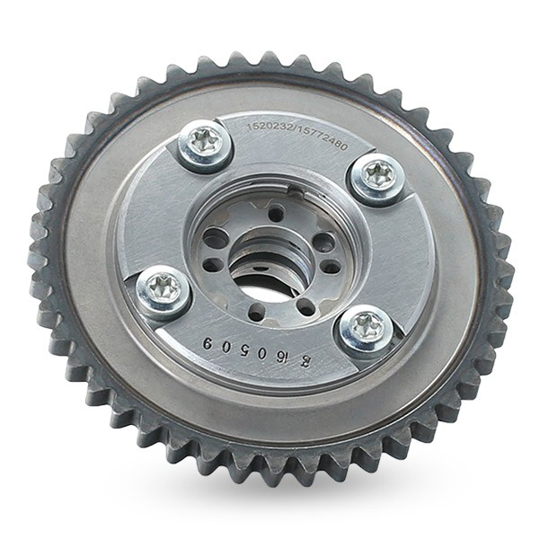 Camshaft Adjuster suitable for MERCEDES-BENZ C-Class, E-Class, SLK Intake Side, Number of Teeth: 44