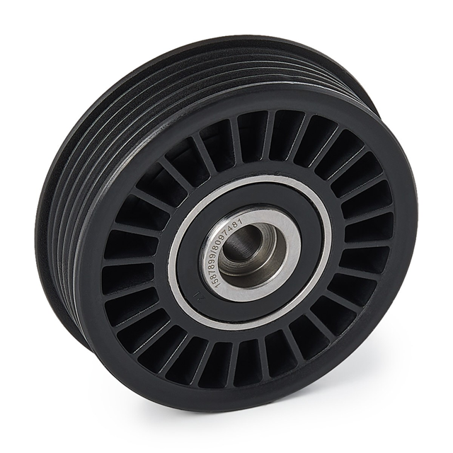 Deflection / guide pulley, V-ribbed belt
