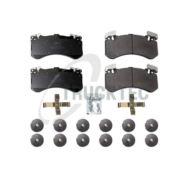 Brake pad set for AUDI A8, A7, A6 Front Axle
