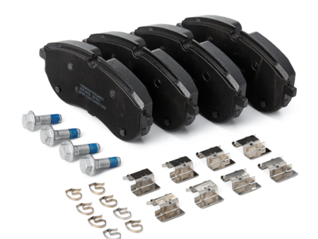Brake pad set Front Axle