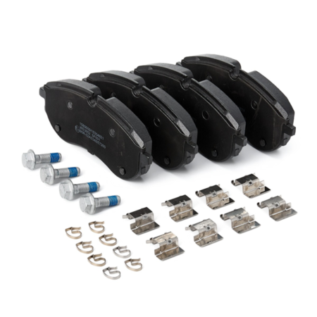 Brake pad set Front Axle