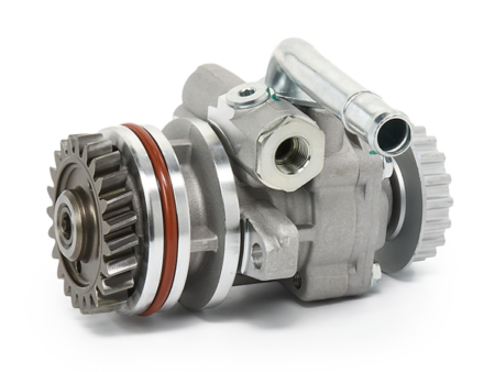 Power steering pump for VW TOUAREG, MULTIVAN, TRANSPORTER hydraulic, for left-hand/right-hand drive vehicles