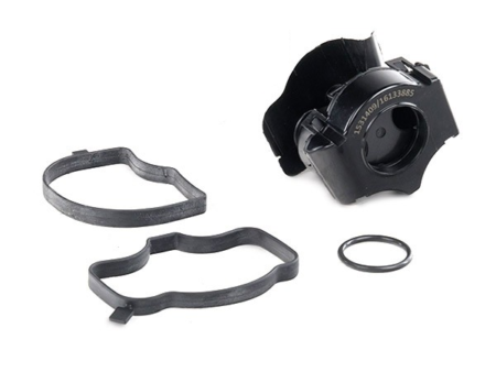 Oil separator, crankcase breather