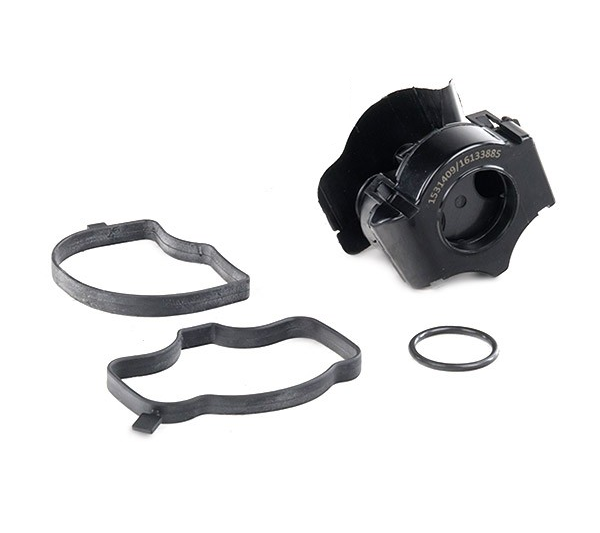 Oil separator, crankcase breather