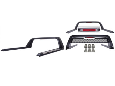 Roll Bar With LED Brake Lamp For Ford Ranger T6/T7 (4 Door Only)