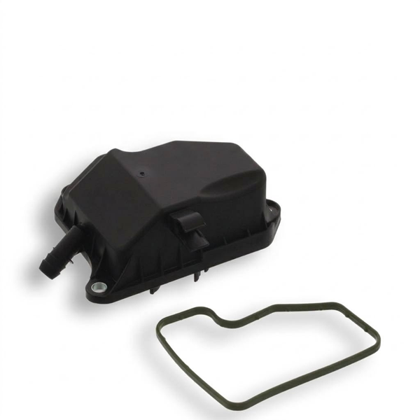 Oil separator, crankcase breather