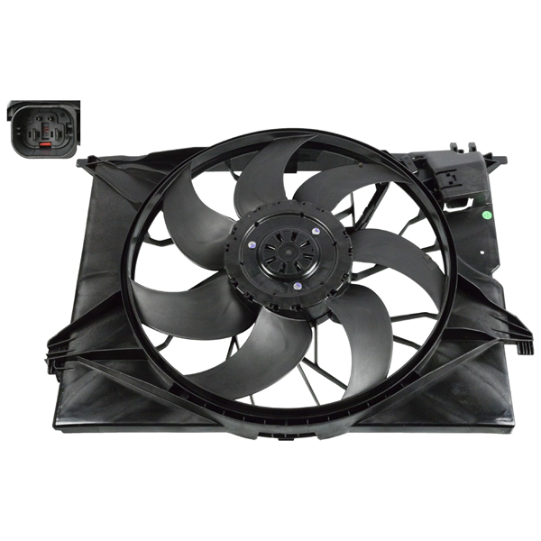 Fan, radiator suitable for MERCEDES-BENZ S-Class 600W