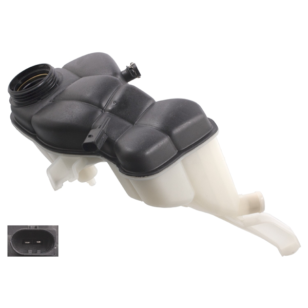 Coolant expansion tank suitable for W221