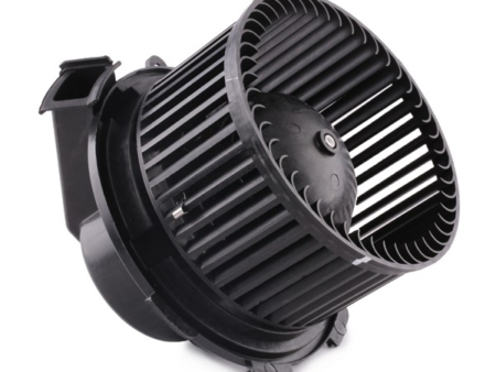 Blower motor for vehicles with air conditioning