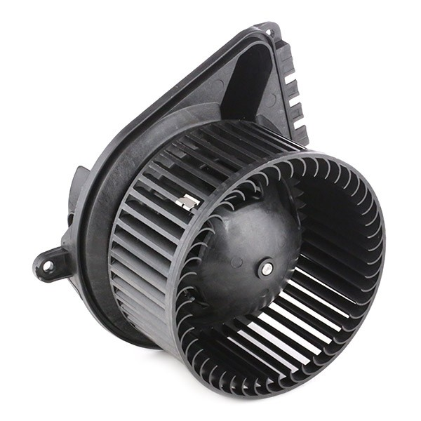Blower motor for vehicles with air conditioning, for right-hand drive vehicles