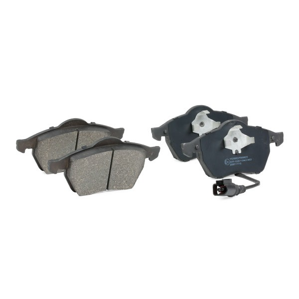 Brake pad set Front Axle