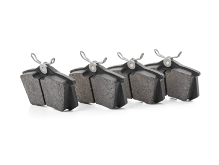 Brake pad set Rear Axle