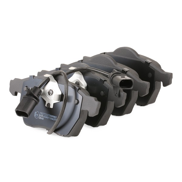Brake pad set for AUDI 100, A6 Front Axle