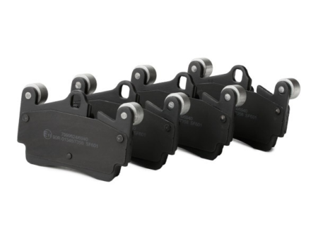 Brake pad set Rear Axle