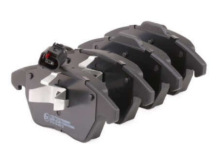 Brake pad set Front Axle