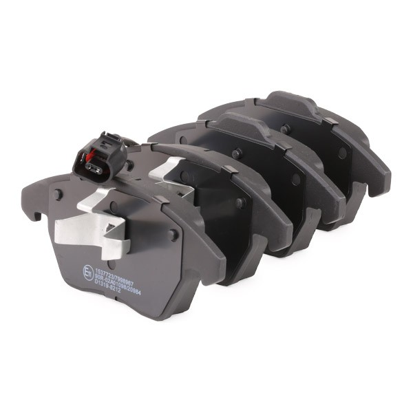 Brake pad set Front Axle