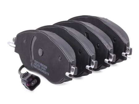Brake pad set Front Axle