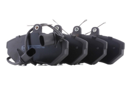 Brake pad set Front Axle