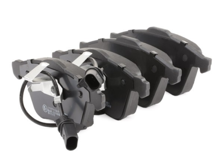 Brake pad set Front Axle