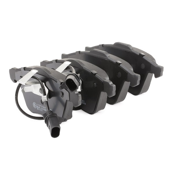 Brake pad set Front Axle