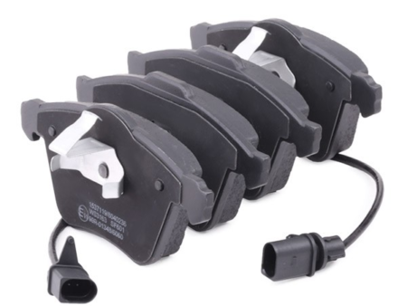 Brake pad set for AUDI A6, ALLROAD Front Axle