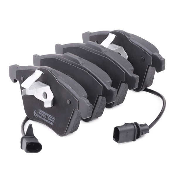 Brake pad set for AUDI A6, ALLROAD Front Axle