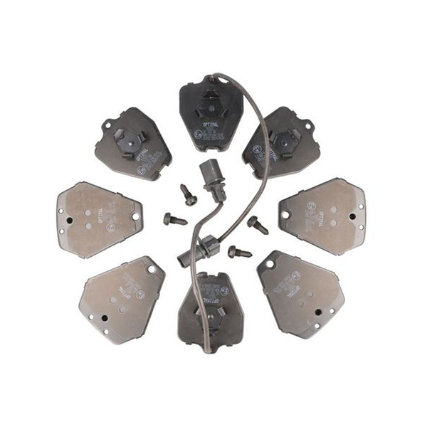 Brake pad set for AUDI A6 Front Axle