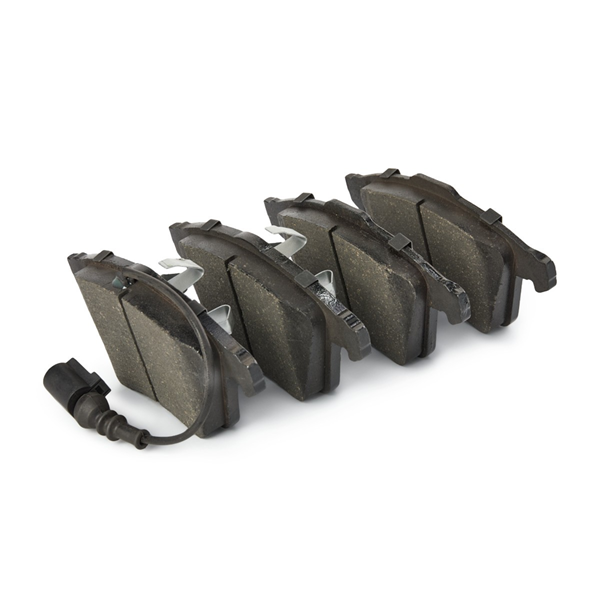 Brake pad set for VW MULTIVAN, TRANSPORTER Front Axle