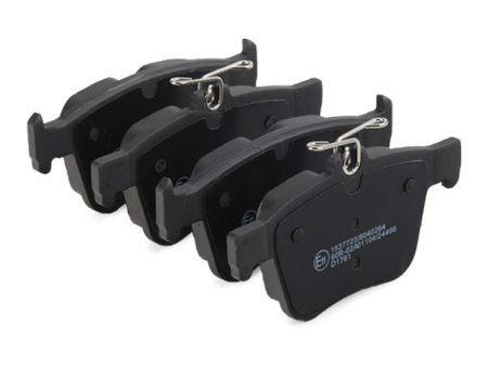 Brake pad set Rear Axle