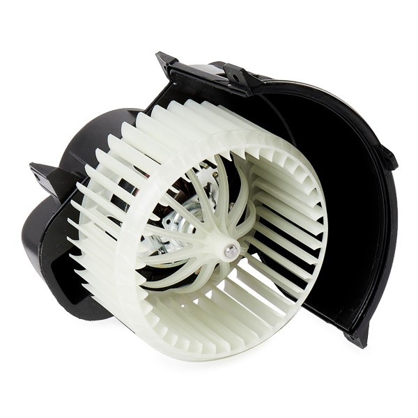 Blower motor for left-hand drive vehicles